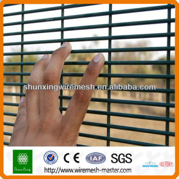 Anti-Climb 358 High Security Fencing/ garden fence, road fence, prison fence with galvanized pvc coated